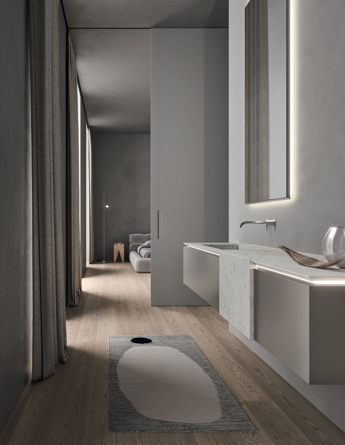 Noorth Puro bathroom design from the collection catalogue