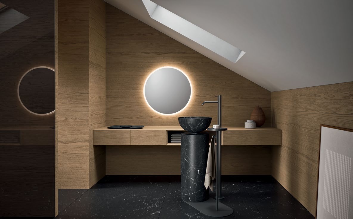 Noorth Saba bathroom design from the collection catalogue
