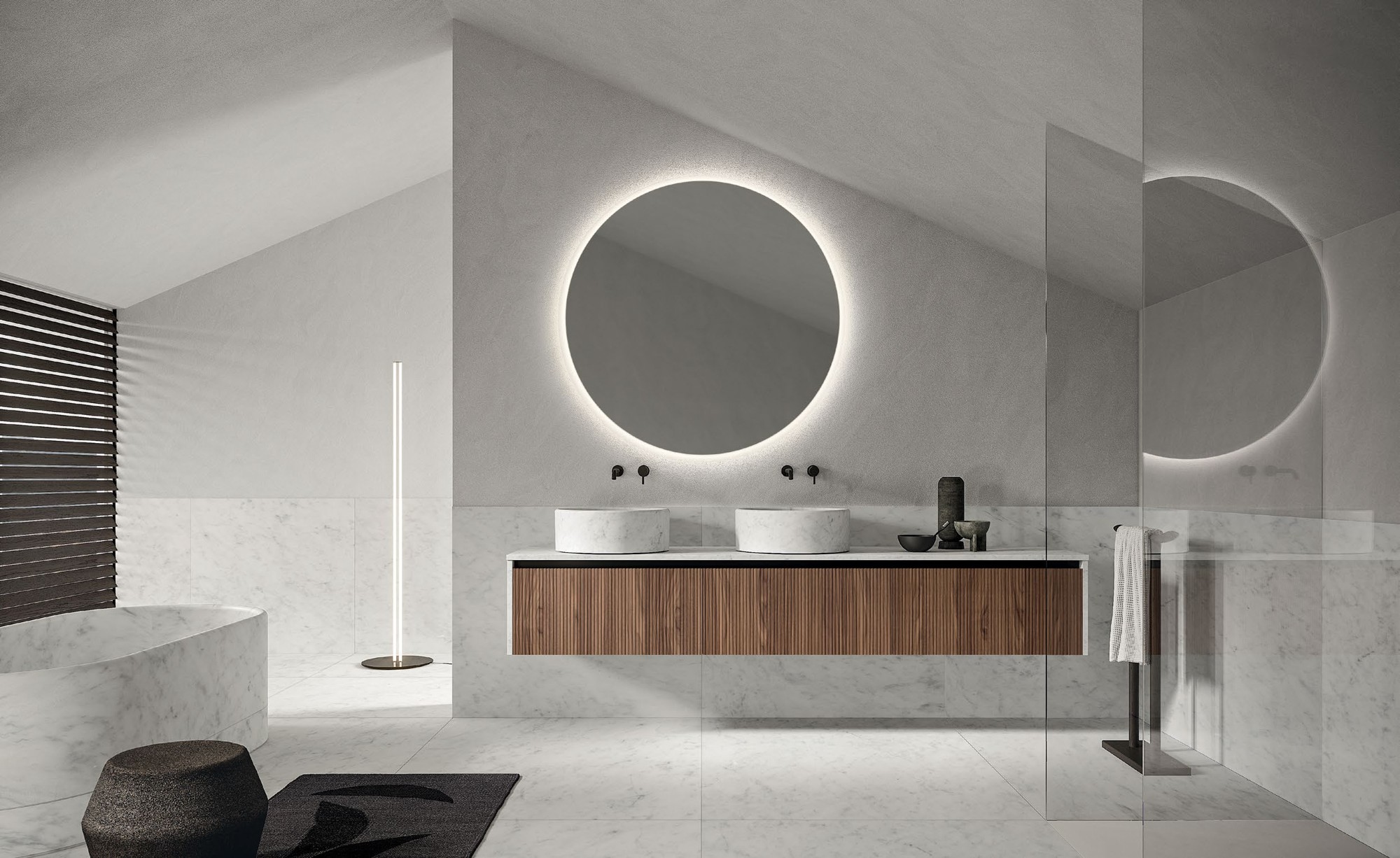 Noorth Sintesi bathroom design from the collection catalogue